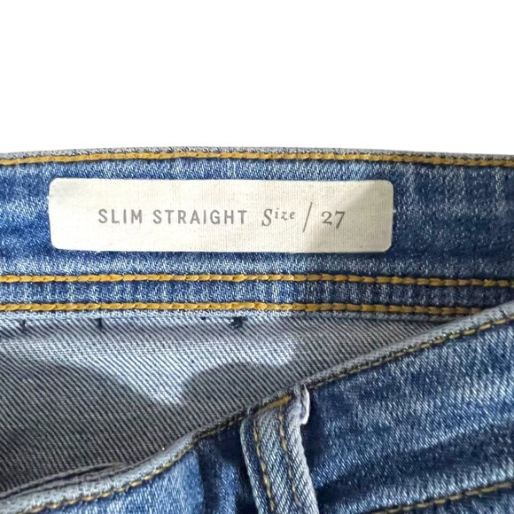 Anthropologie Pilcro Slim Fit Released Hem Ankle Jeans Size‎ 27 - Picture 2 of 10